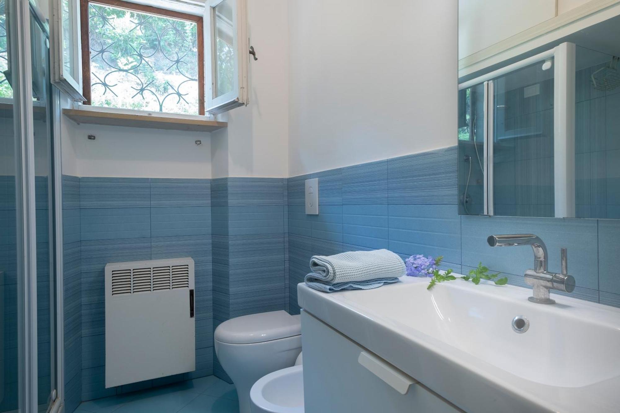142 - Villa Blu A Marcelli - Villa Quadrilocale A Marcelli Con Ampio Giardino , Aria Condizionata E Wifi - Spiaggia Inclusa Nel Prezzo المظهر الخارجي الصورة